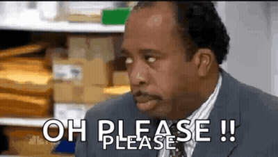 Man In Suit Making Funny Face Saying Oh Please GIF
