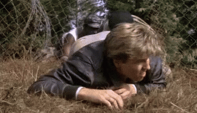 Man In Suit Making Funny Face GIF