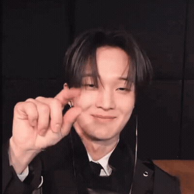 Man In Suit Making Heart Shape GIF