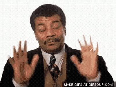 Man In Suit Making Stop Sign GIF