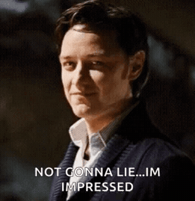 Man In Suit Not Gonna Lie Im Impressed GIF
