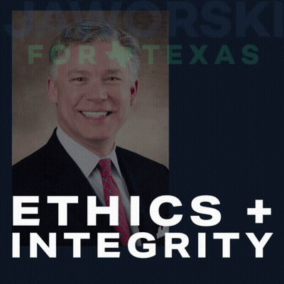Man In Suit On Ethics And Integrity Poster GIF