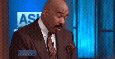 Man In Suit On Steve Harvey Show GIF