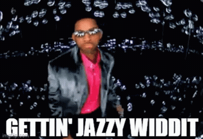 Man In Suit Pink Shirt Gettin Jazzy Widdit GIF