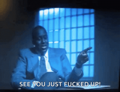 Man In Suit Pointing At Camera GIF