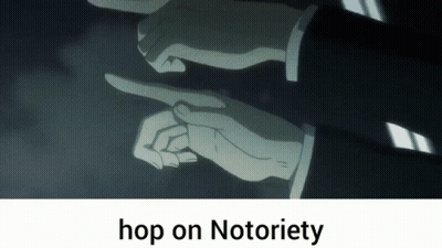 Man In Suit Pointing Hop On Notoriety GIF