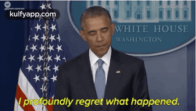 Man In Suit Regretting What Happened GIF