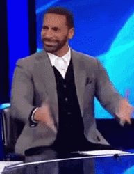 Man In Suit Rubbing Hands GIF