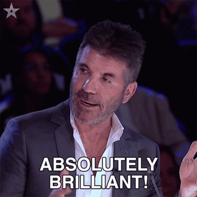 Man In Suit Saying Absolutely Brilliant GIF