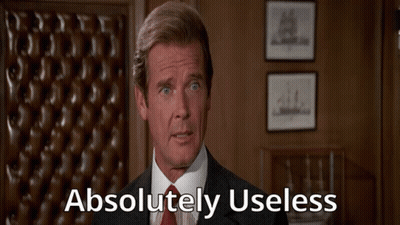 Man In Suit Saying Absolutely Useless GIF