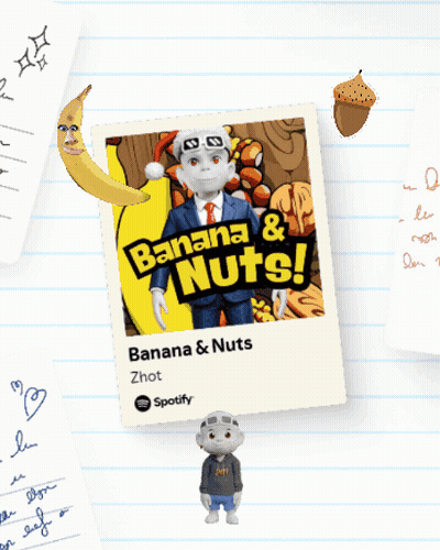 Man In Suit Saying Banana Nuts GIF