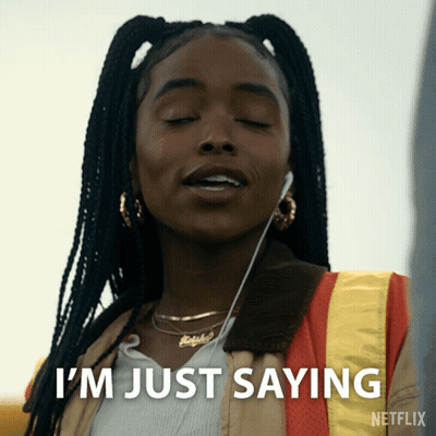 Man In Suit Saying But Jamiey Just Saying GIF