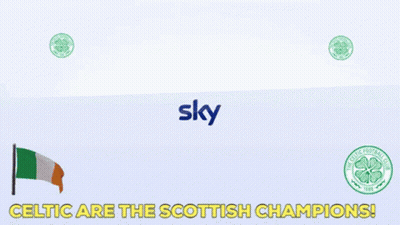 Man In Suit Saying Celtic Are Scottish Champions GIF