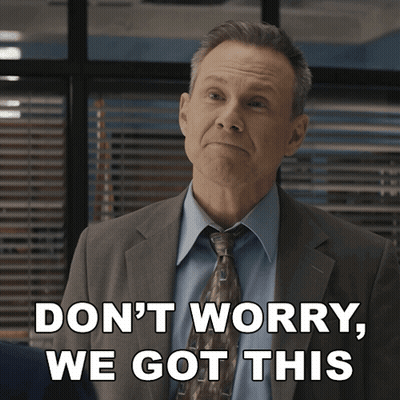 Man In Suit Saying Don't Worry We Got This GIF