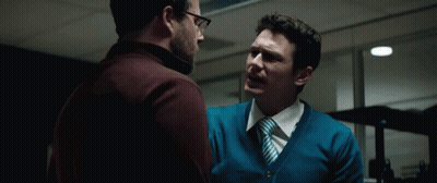 Man In Suit Saying Drifting Through The Wind GIF