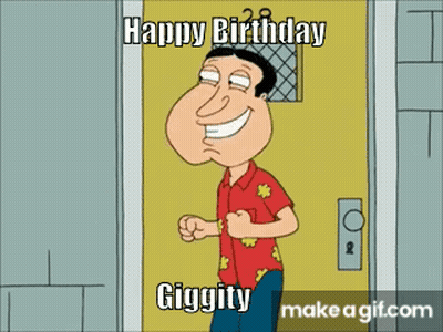 Man In Suit Saying Happy Birthday GIF
