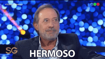 Man In Suit Saying Hermoso GIF