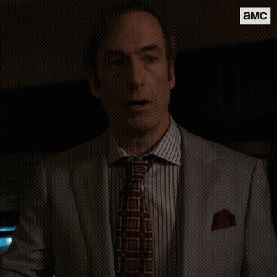 Man In Suit Saying Holy Shit GIF
