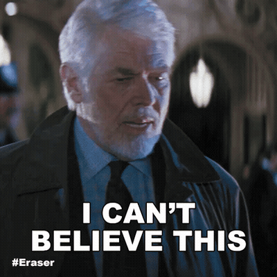 Man In Suit Saying I Can't Believe This GIF