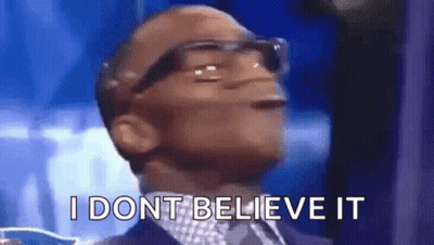 Man In Suit Saying I Don't Believe It GIF