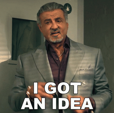 Man In Suit Saying I Got An Idea GIF