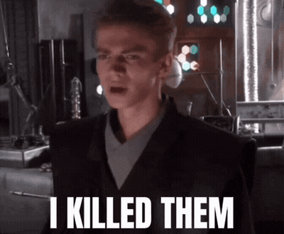 Man In Suit Saying I Killed Them GIF