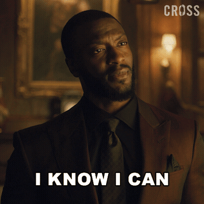 Man In Suit Saying I Know I Can GIF