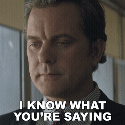 Man In Suit Saying I Know What You're Saying GIF