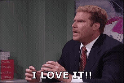 Man In Suit Saying I Love It GIF