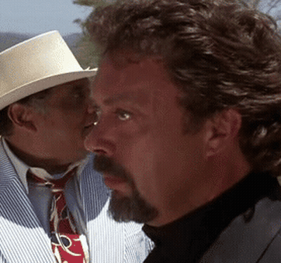 Man In Suit Saying I'm Escaping GIF