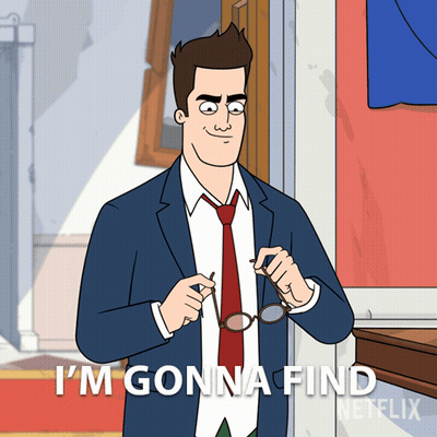 Man In Suit Saying I'm Gonna Find Netflix GIF