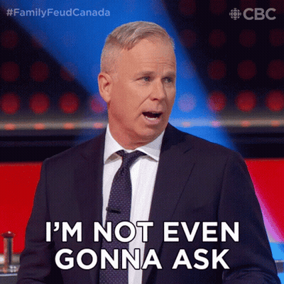Man In Suit Saying I'm Not Even Gonna Ask GIF