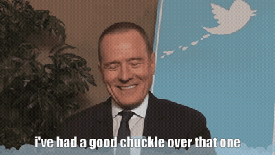 Man In Suit Saying I've Had Good Chuckle GIF