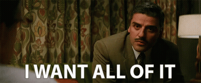 Man In Suit Saying I Want All Of It GIF