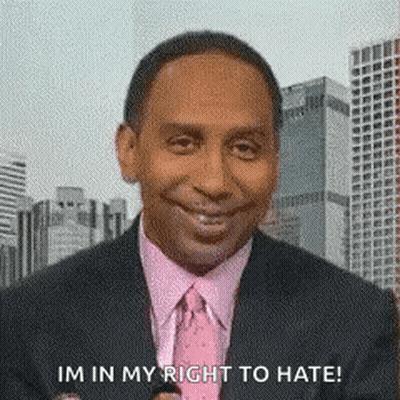 Man In Suit Saying Im In My Right To Hate GIF