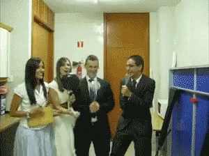 Man In Suit Saying Is That Who You Had In Mind GIF