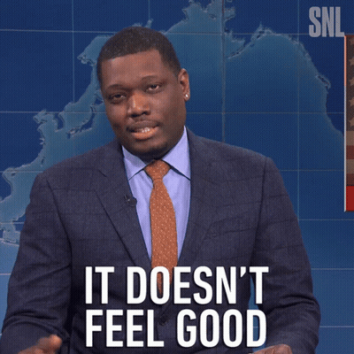 Man In Suit Saying It Doesn't Feel Good GIF