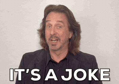 Man In Suit Saying It's A Joke GIF