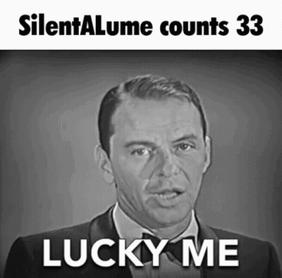 Man In Suit Saying Lucky Me GIF