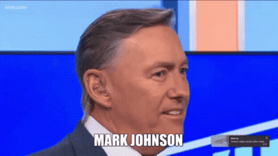 Man In Suit Saying Mark Johnson GIF