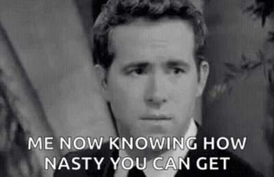 Man In Suit Saying Me Now Knowing How Nasty You Can Get GIF