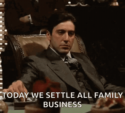 Man In Suit Saying My Man At Phone Sign GIF