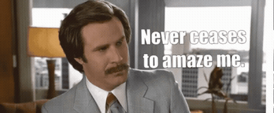 Man In Suit Saying Never Ceases To Amaze Me GIF
