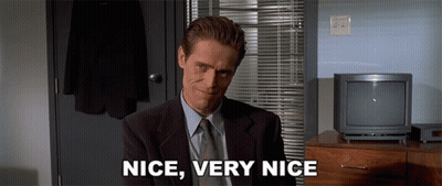 Man In Suit Saying Nice Very Nice GIF