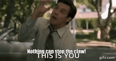 Man In Suit Saying Nothing Can Stop The Claw This Is You GIF