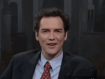 Man In Suit Saying Oh That's Not Good GIF