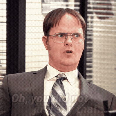 Man In Suit Saying Oh You Did Not Just That GIF