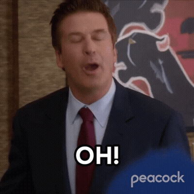 Man In Suit Saying Oh GIF