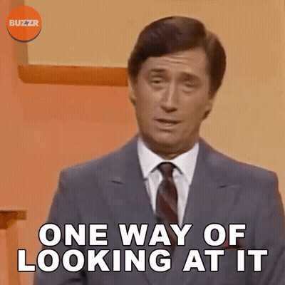 Man In Suit Saying One Way Of Looking At It GIF