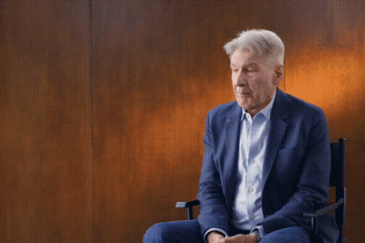 Man In Suit Saying Questions It Were Many GIF